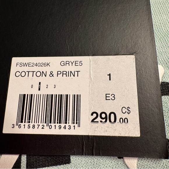 THE KOOPLES Paris Graphic Logo Hoodie Sage Green EU 1 Made in Portugal NWT - Picture 6 of 10